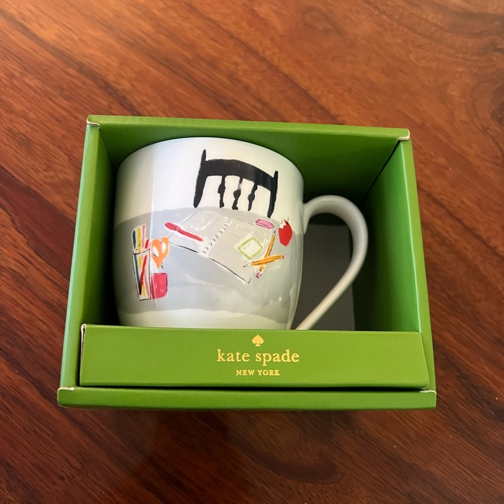 Kate Spade + Lenox (Muses Academic) Mug 14oz